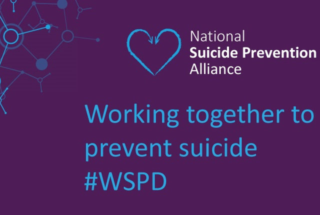 Working together to prevent suicide poster