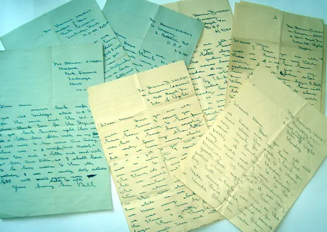 Billy's letters