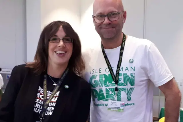 Vix Lowthion meets Andrew Bentley of Isle of Man Green Party