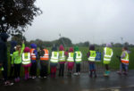 Guides and brownies litter picking