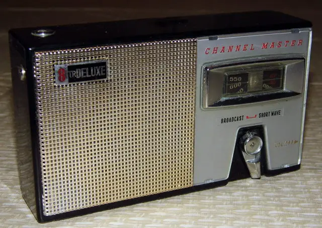 A shortwave radio 
