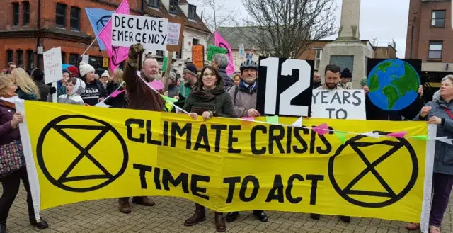 Vix at Climate Emergency Rally
