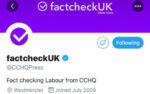 factcheckuk twitter branding