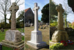 three war memorials on the Isle of Wight
