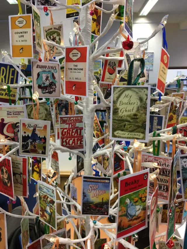 The Literary Christmas Tree at Ryde Library