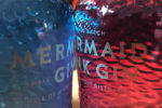 Mermaid Gin bottles in miniature