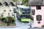 Southern Vectis bus driving through shanklin