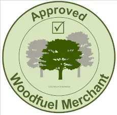 Approved Wood Fuel Merchant certification mark