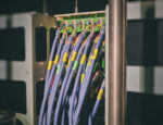 broadband blue LAN cables
