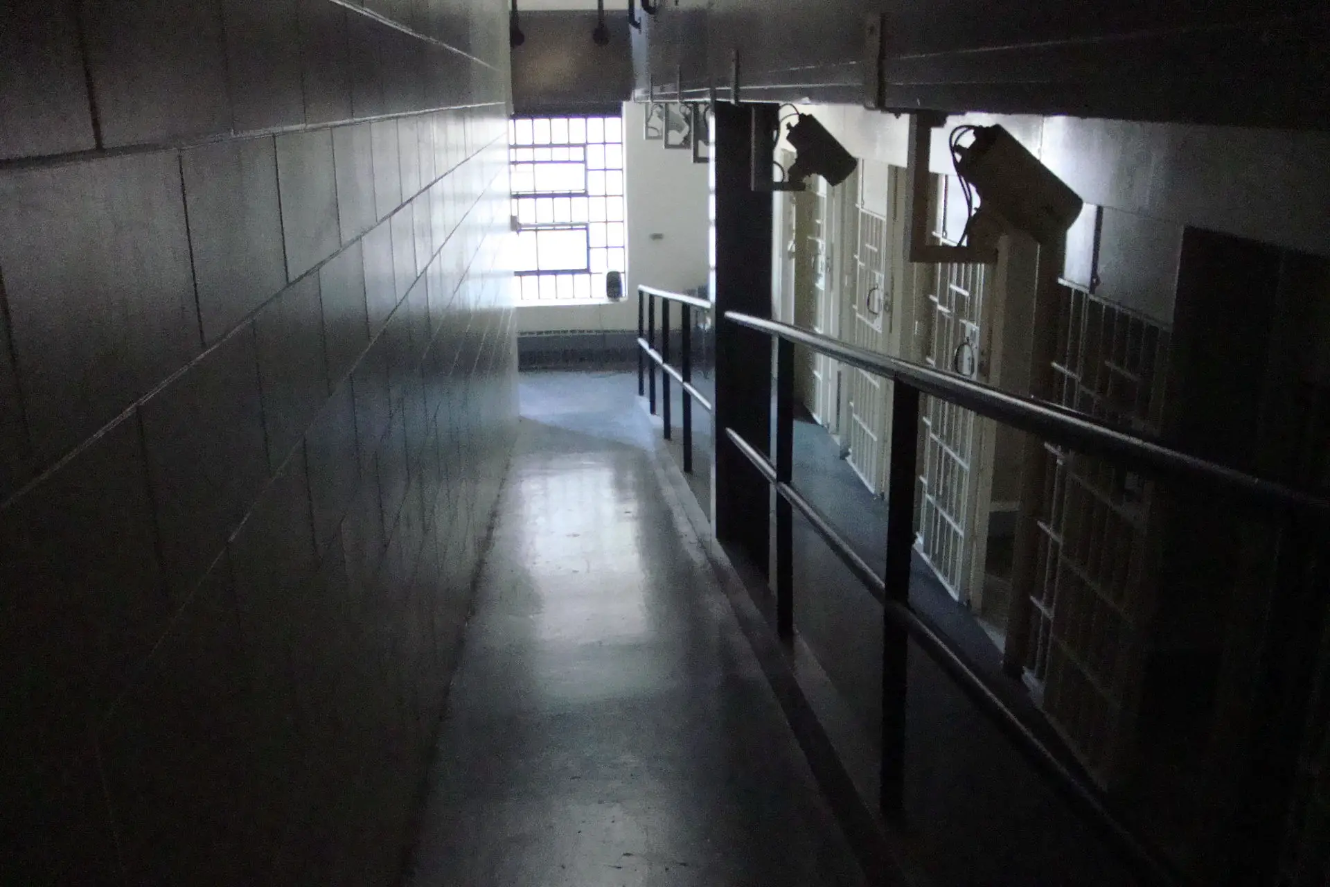 prison jail corridor