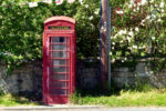 telephone box and england flasg by cosmicherb70