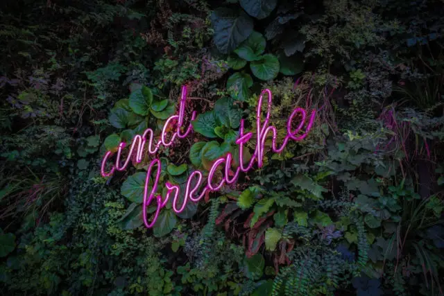 'And breathe' 
