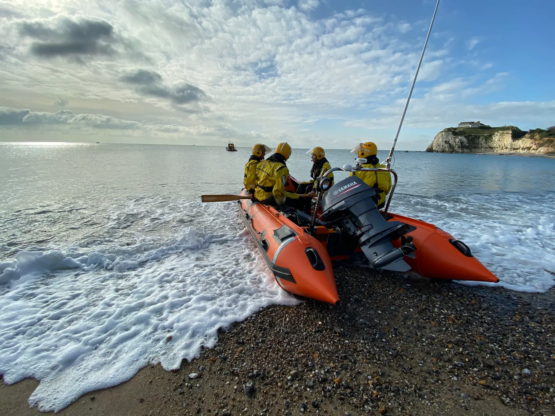 Freshwater lifeboat rescue