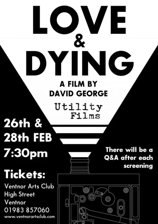 Poster for Love and Dying documentary