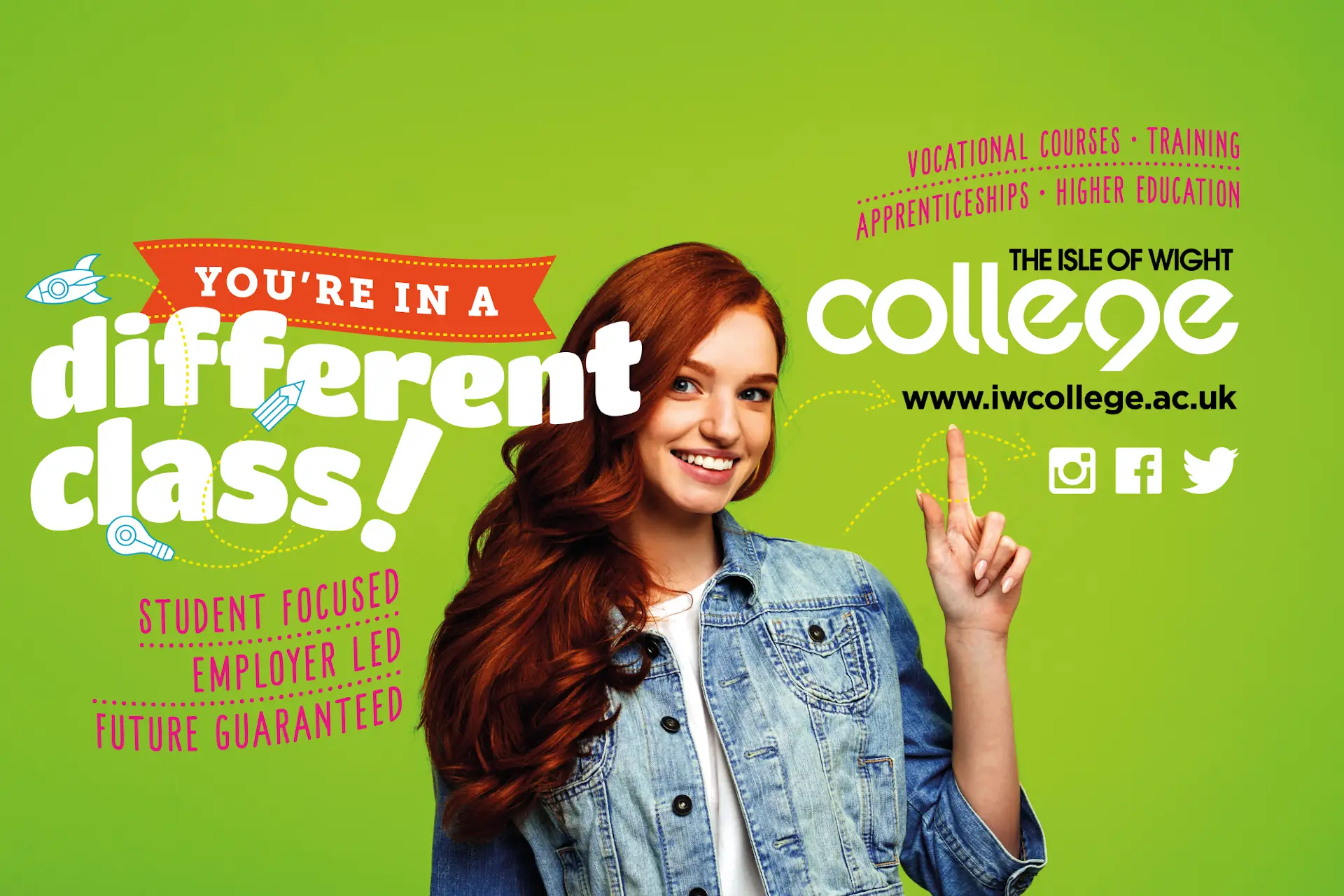 College Open Day poster