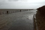 gurnard seafront flooding