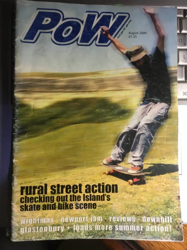 Pow Magazine cover