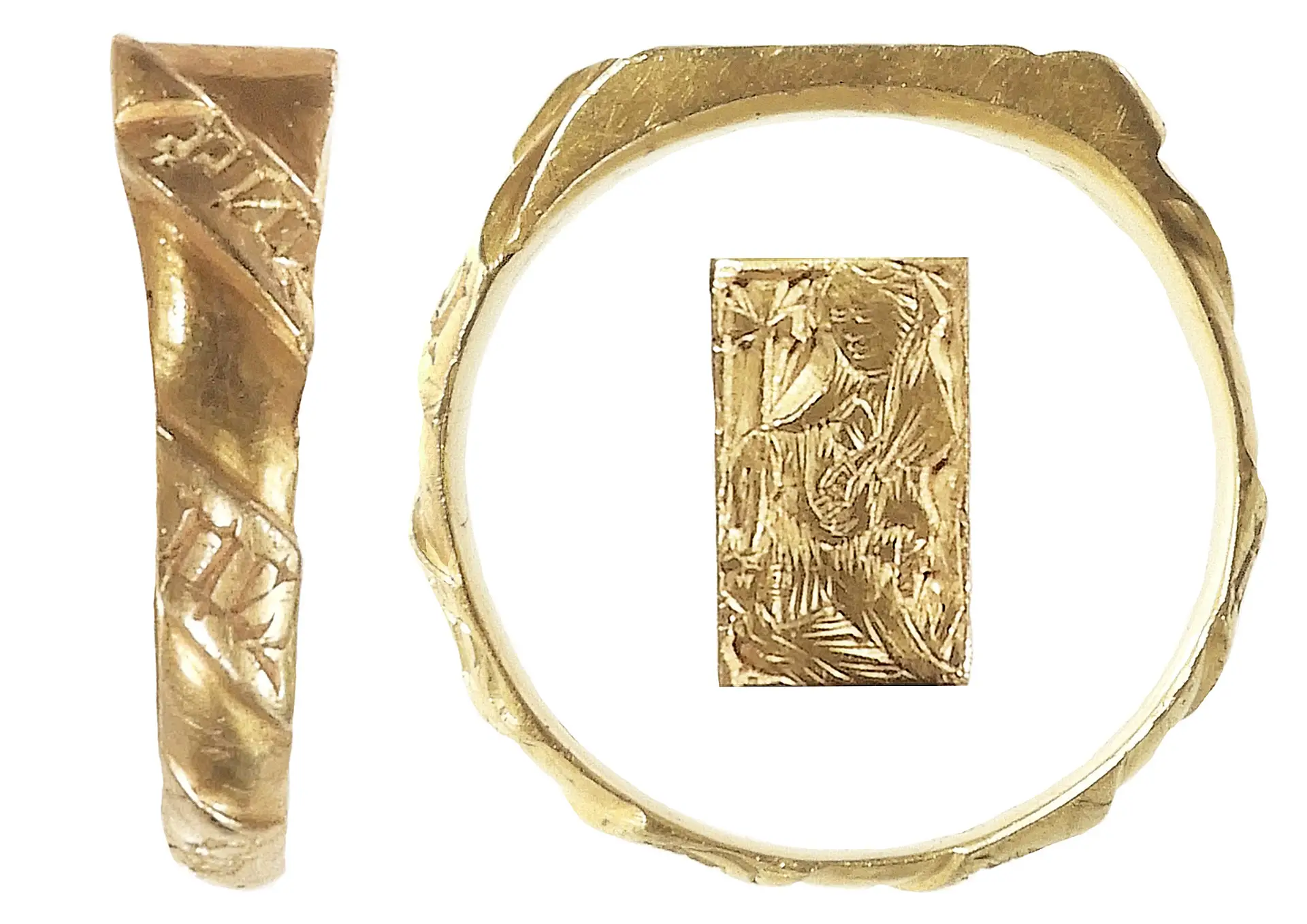 15th century gold ring
