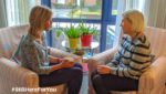 two women talking - wessex cancer trust still here for you