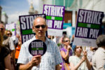 unison strike for fair pay march