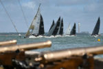 Boats sailing during Cowes Week