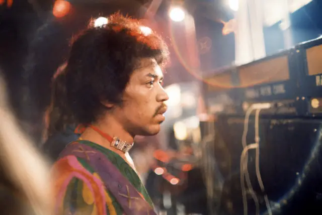 Jimi Hendrix - Isle of Wight 1970 Charles Everest © CameronLife Photo Library