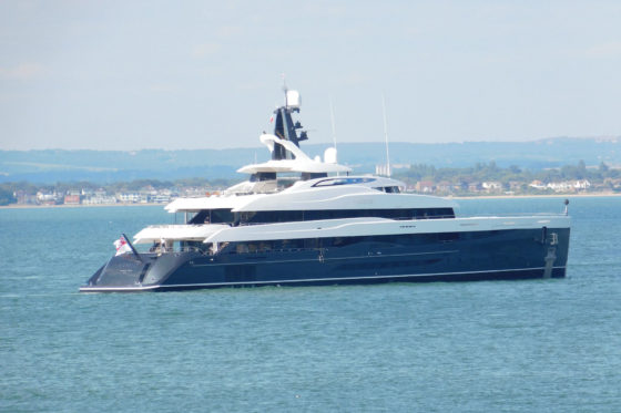lloyd dorfman new yacht
