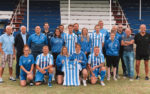 Players, managers and board members from Cowes Sports and Cowes Sports Ladies