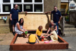 Yarmouth Primary School Sandpit