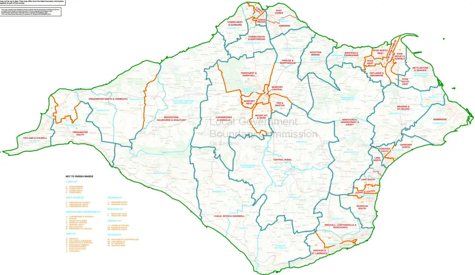 The revised boundary map