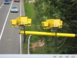 average speed cameras above a motorway