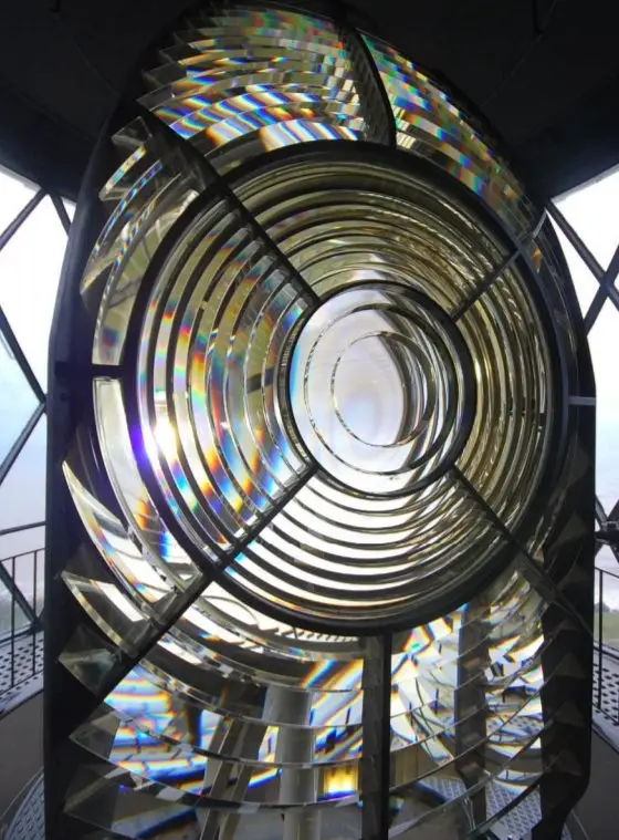 st catherine's lighthouse lens