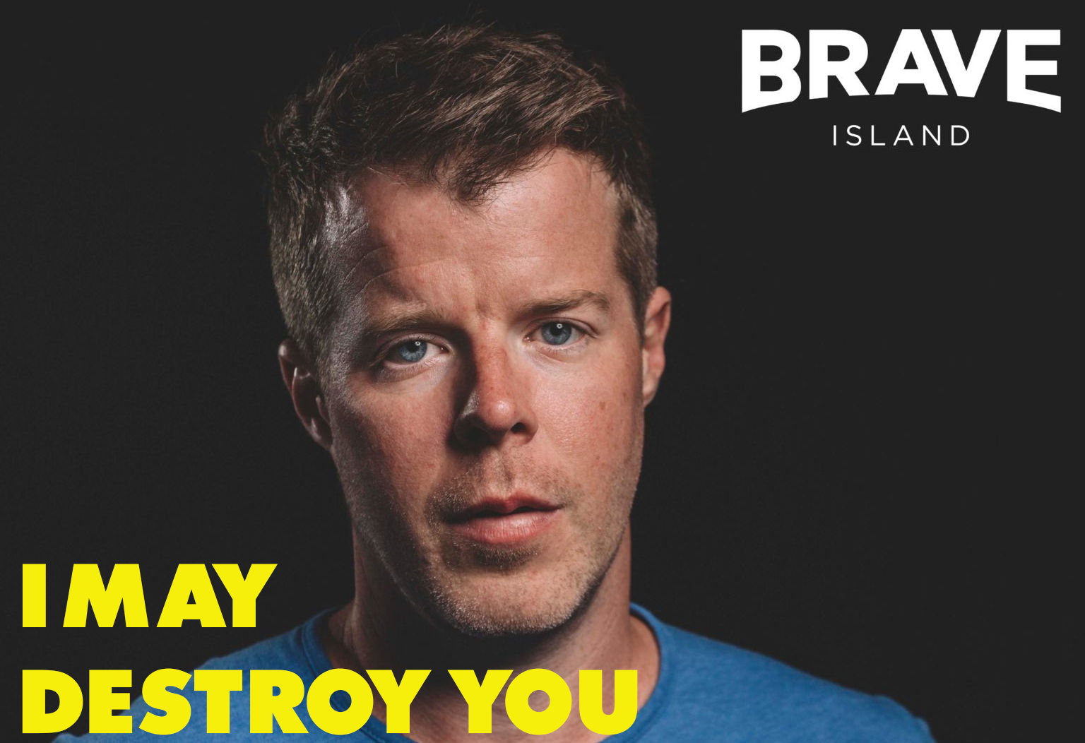 stephen wight and brave island and I May destroy You logo