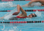 swimmers in swimming lanes by gcwest