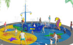 Artist's impression of the waterpark