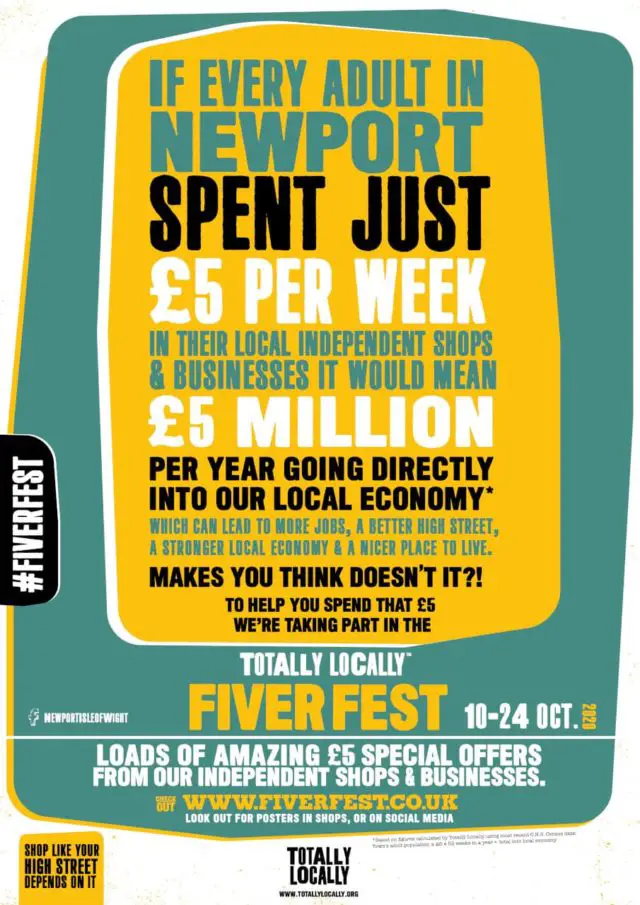 Fiver Fest poster for Newport