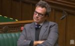 bob seely in parliament with arms crossed