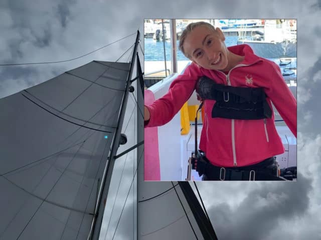  Nothing But Admiration For You Says Cowes RNLI To Quadraplegic Sailor Natasha Lambert Ahead 