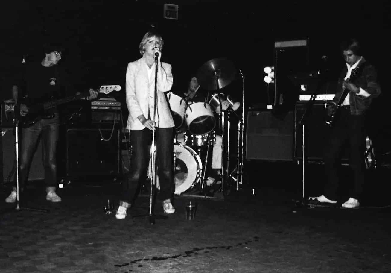 Cassie playing live in the 1980s