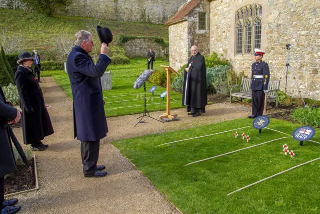 Remembrance Service at Carisbrooke Castle