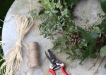 tools for making a green garland