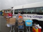 Foodbank donation from Christ the King College