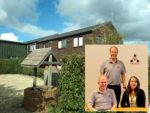 Photos of Willow Barn offices and three staff members