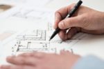 Drawing blueprints by Lex Photography