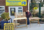 Cowes men's shed tables
