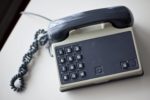 land line telephone with cord