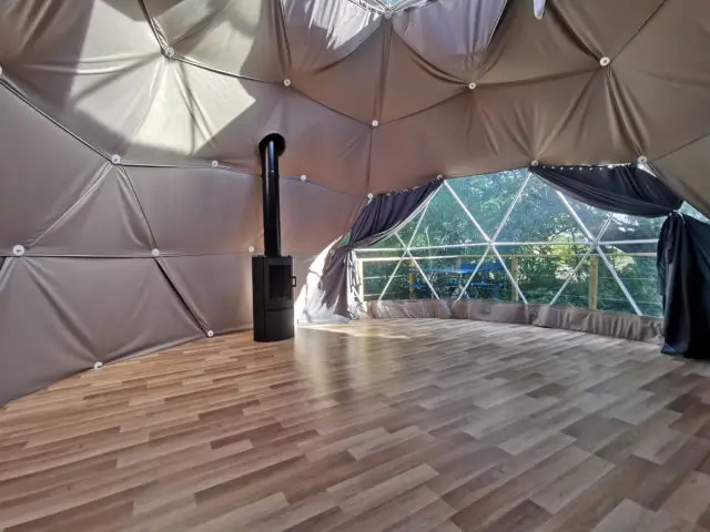 Inside a Camp Wight Dome
