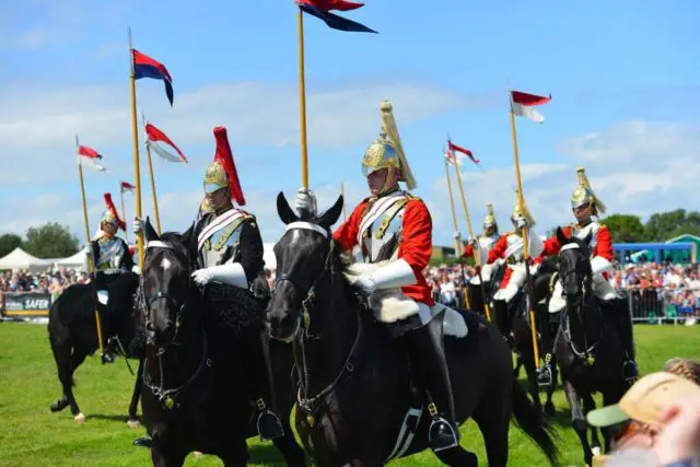 Horseguards at the Royal IW County Show 