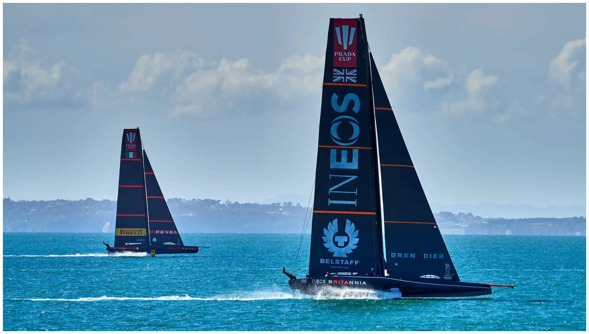 Ineos at the nz america's cup
