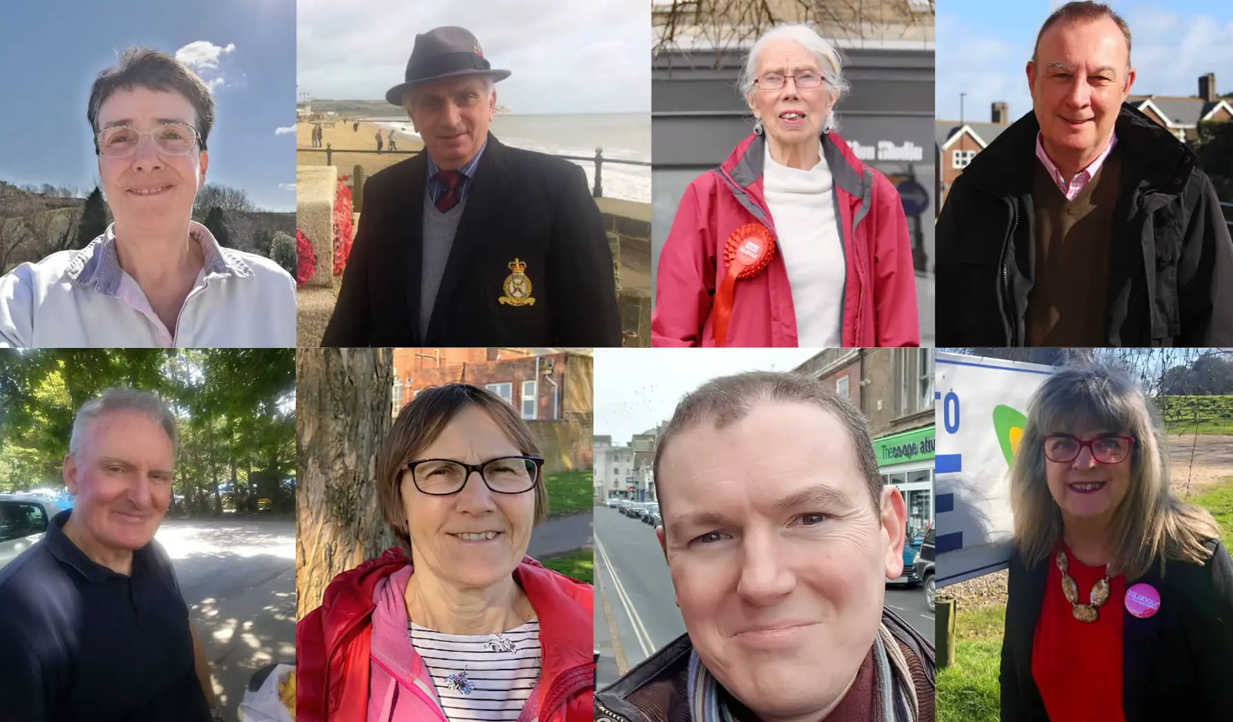 Montage of Labour Candidates